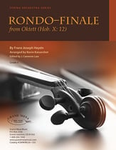 Rondo-Finale Orchestra sheet music cover